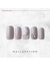 ネイルステーション リンクスウメダ店(NAIL STATION)/フラワーネイル／パラジェル