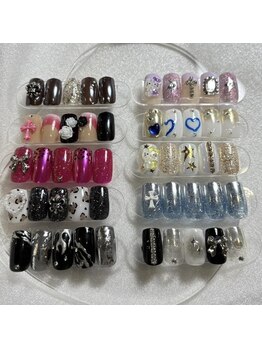 ファーストネイルアンドアイラッシュ 札幌駅前店(1stNAIL&eyelash)/7900円　y2kデザイン