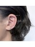 【Mens 耳つぼジュエリー】清潔感耳つぼケアコース(10粒) 3800円