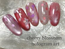 ネイルルームプラネ(nail room Prane)の雰囲気(春に大人気な「桜ホログラム」のデザインも準備してます♪)