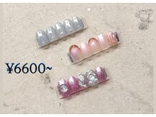 イーネイル(e-NAIL)/☆夏の定額制Ａｒｔ☆　￥6600～