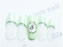 グラマーネイル(Glamor nail)/春カラー☆¥7000