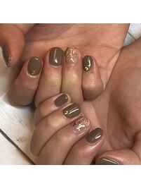 金箔ネイル