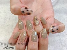 ルーナ(Runa)/アニマル柄ネイル【￥5500】