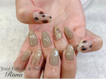 アニマル柄ネイル【￥5500】