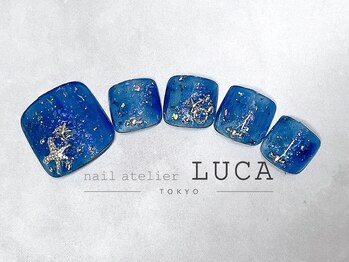 ネイルアトリエルカ(nail atelier LUCA)/YM-15 シアー夏色フットネイル
