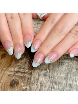 爪屋べっぴん堂/キラキラフレンチ