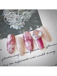 水中華ネイル　新バージョン