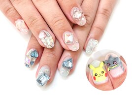ピカチュウ：ジュペッタ★キャラ