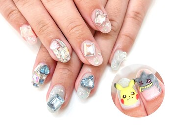 ネイルコレクション ピンク(Nail Collection Pink)/ピカチュウ：ジュペッタ★キャラ