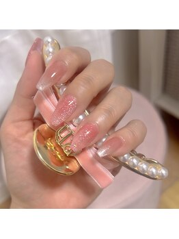 ピンクハルナネイル(pink haruna nail)/マグネットネイル
