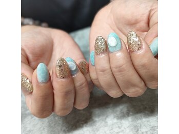 ラタンネイル(LATAM NAIL)/海ネイル