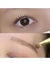 【4週間以内メンテナンス】ラッシュリフト&美眉スタイリング¥10000
