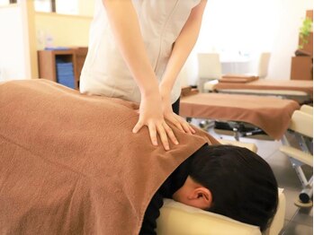 ライン(Line)の写真/身体の芯から丁寧に揉みほぐし、コリに届く＜プロの技術＞で筋肉の疲労や緊張を改善！肩こり/腰痛改善◎
