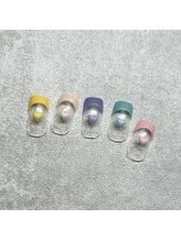 ビアン(Bean.)/大人気！推しカラーフレンチ♪