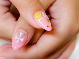 親指アート/グラデーション