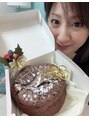 美人バスト 辻堂店&nbsp;お客様が作って下さった手作りケーキ♪美味しかった♪