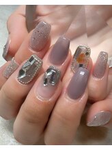 カズネイル(Kazu nail)/キラキラ埋め尽くしネイル