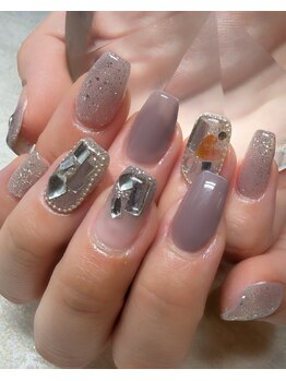 カズネイル(Kazu nail)/キラキラ埋め尽くしネイル
