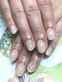 ～レトロフラワーネイル～