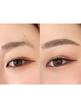 アイブロウメニューがあるサロン