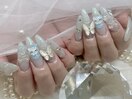 【Ayaka】水色ちゅるんネイル