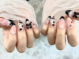 Cuteワンホンネイル☆