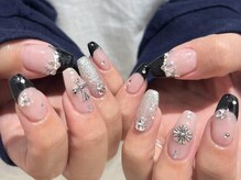 アングゥ ウル(ungu ul)/王道黒フレンチ/クロム