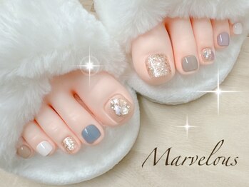 マーヴェラス 大宮店(Marvelous)の写真/足湯付フット★￥5500～♪フットジェル★全メニュー足湯付き◆巻き爪矯正やケアメニューも多数★
