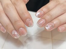 エムワイユーネイル(myu.nail)/ワンホンネイル+・*。