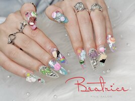 盛り盛りお菓子ネイル☆