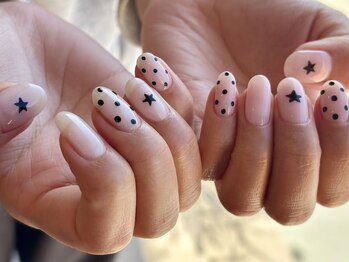 ネイルビジョルノ つくばみどりの店(Nail Begiorno)/ドットネイル トレンドネイル