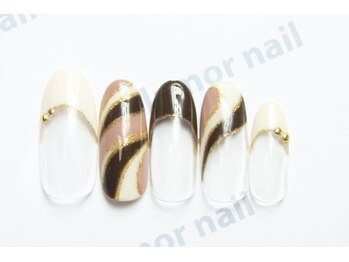 グラマーネイル(Glamor nail)/上品ネイル☆¥7,000