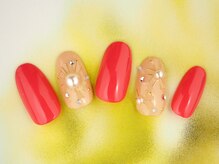 レイ ネイルアンドセレクトショップ(Lei Nail&Selectshop)/ワイヤーａｎｄパールネイル