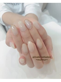 プライベート ネイルサロン マーマ(murmur)/シンプルネイル