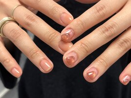 ぷっくりマグネットネイル