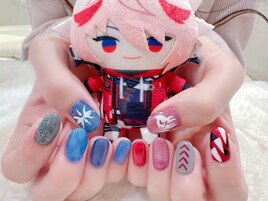 ＃モチーフネイル