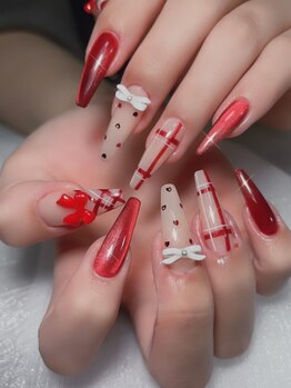 長さだし専門店Nailsalon Plouta【プロ―タ】フィルイン/持ち込み/ワンホンの写真/【”桁違いの可愛い”を叶える長さ出し専門店☆】最強コスパ◎持ち込みnail×美フォルム×フィルイン/大宮