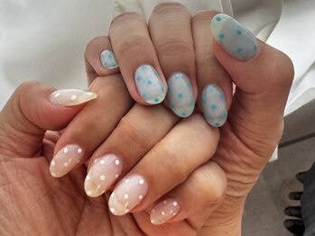 ペアリング(Pairing nail&eyelash)/free art 90min/持込みデザイン