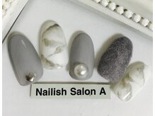 ネイリッシュサロン エー(Nailish Salon A)/2016秋冬ネイル/ベルベット