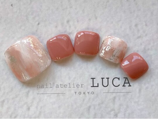 2025年冬】ニュアンス ピンク フットのネイルデザイン集｜人気順  