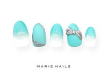 マリー ネイルズ いわきラトブ店(MARIE NAILS)/定額6,600円税込 フレンチ 0609e