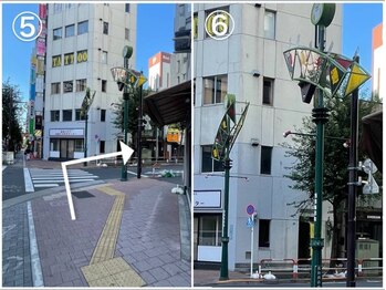 ホワイトニングショップ 池袋店/【道順3】