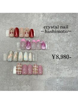 クリスタルネイル 木の葉モール橋本店(CRYSTAL NAIL)/定額キャンペーンジェル￥8,980