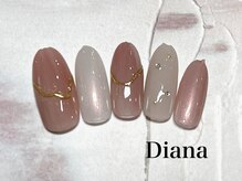 ディアナ ひたちなか高場店(DIANA)/定額ネイル　6600円　B-103