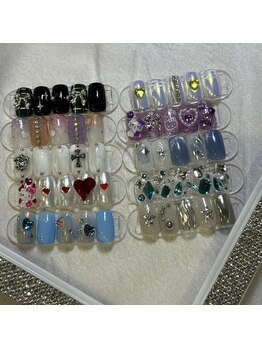 ファーストネイルアンドアイラッシュ 札幌駅前店(1stNAIL&eyelash)/7900円　y2kデザイン