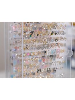 カラー・パーツの種類が豊富