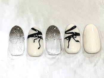 キャンアイドレッシー 徳島店/バレンタインネイル