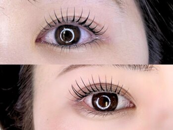 シルフ 相模大野店(Sylph)の写真/自まつ毛を最大限に活かす!ラッシュリフト&パリジェンヌで、華やかで魅力的な上下まつ毛パーマ体験を!◎