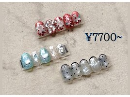 ☆夏の定額制Ａｒｔ☆　￥7700～
